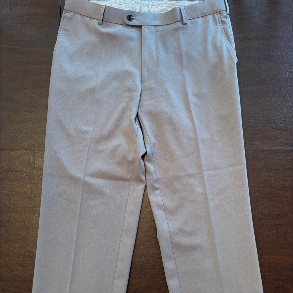 Peter Millar stone Gray Dress Pants